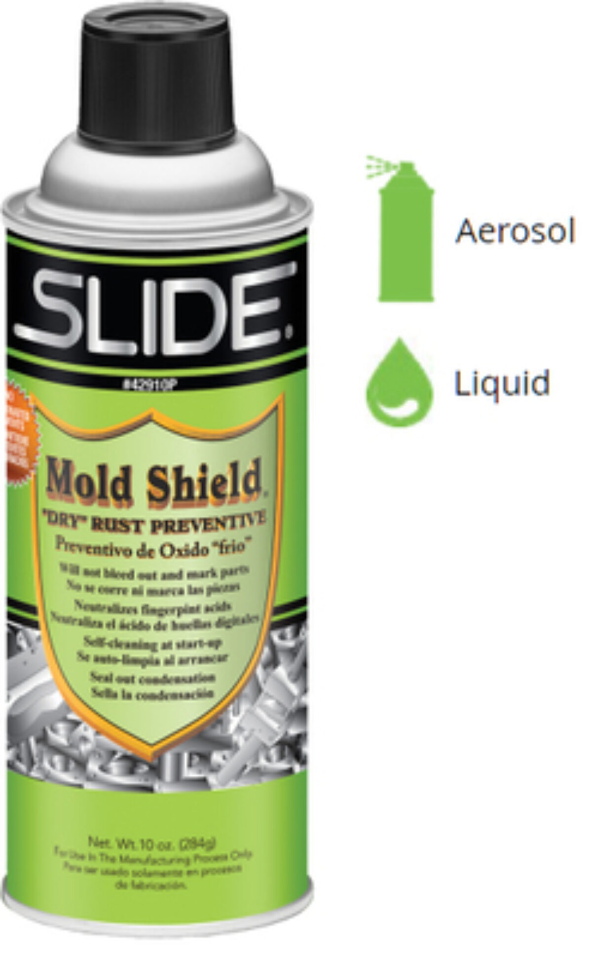 Mold Shield Rust Preventive, Dry Formula
