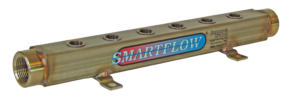 SMARTFLOW® Stainless Steel Single and Parallel Manifold Assemblies with Low Profile Ports